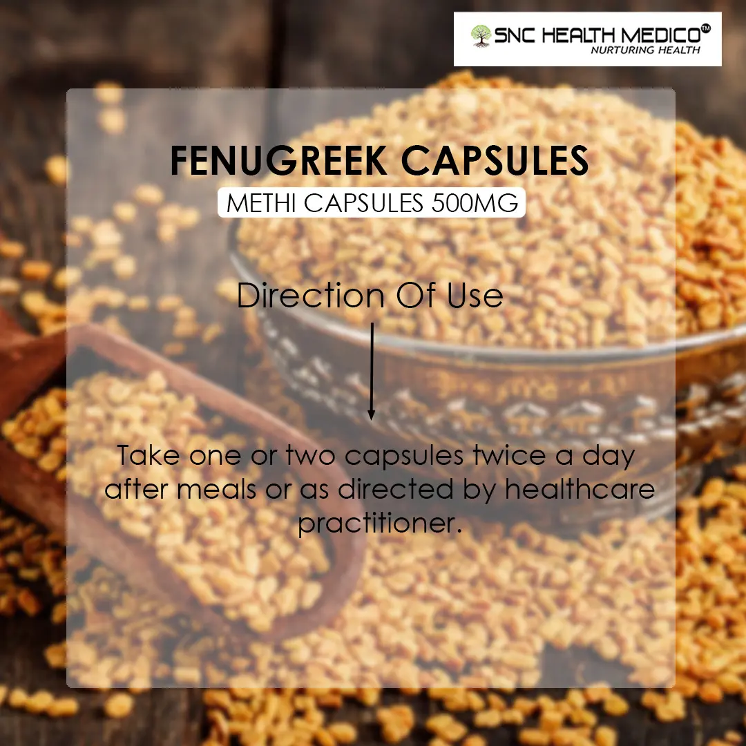 fenugreek 4 Fenugreek Extract Capsules - Image 4