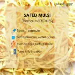 Safed Musli Extract Capsules - Image 3