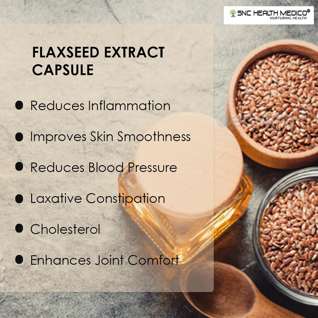 FLAXSEED EXTRACT 2 Flax seeds capsules - Image 4